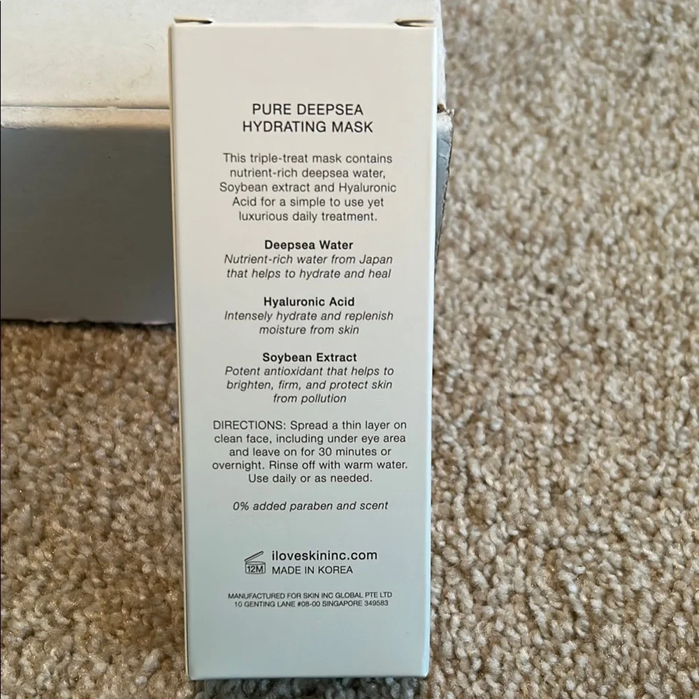 Skincare Mask
